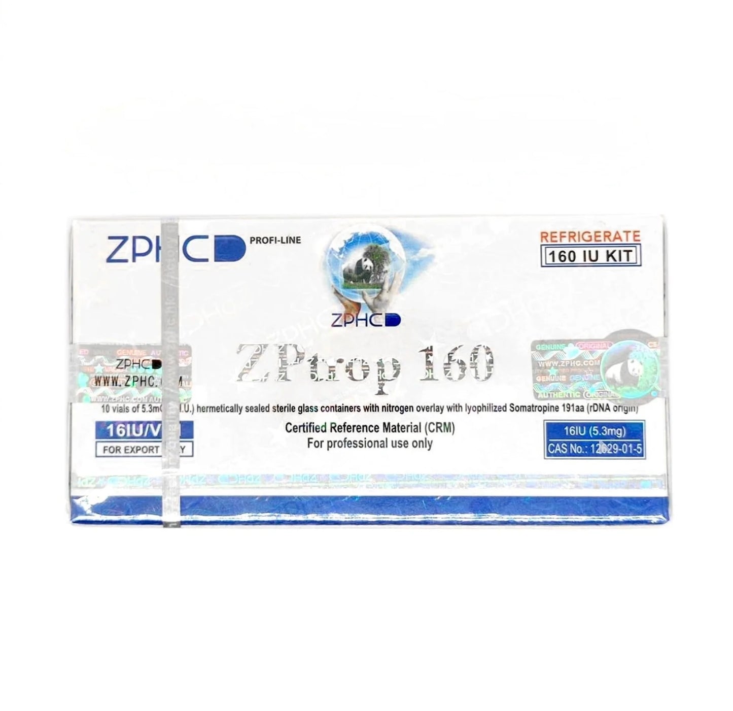 ZPtrop (HGH) 160iu GROWTH HORMONE- ზრდის ჰორმონი ZPHC