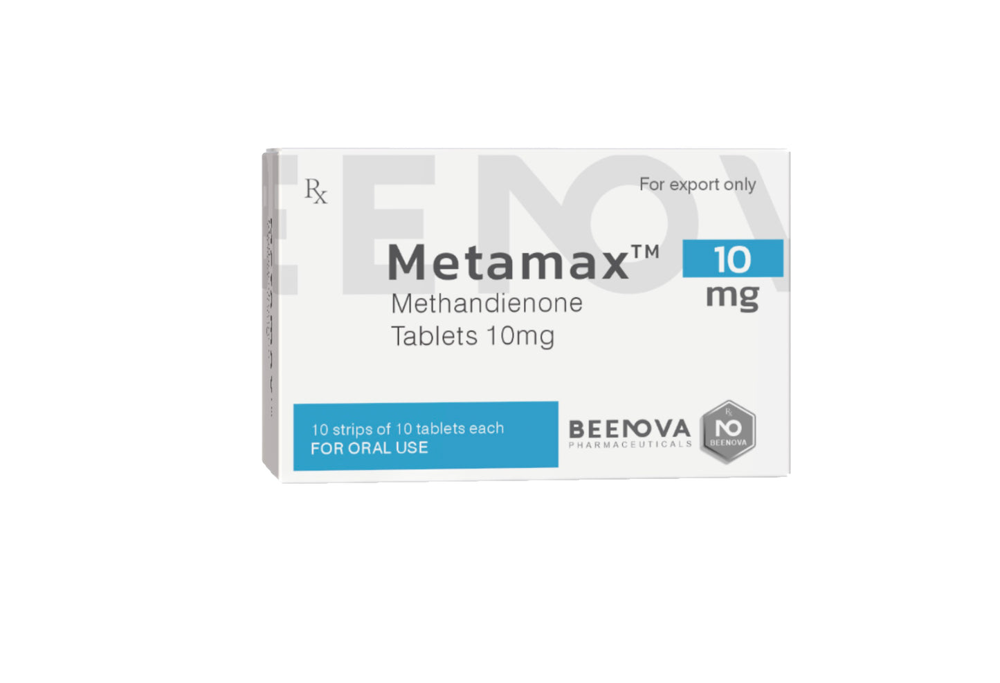 METHANDIENONE 10mg (METAMAX)- მეთანი (100TABLETS) BEENOVA