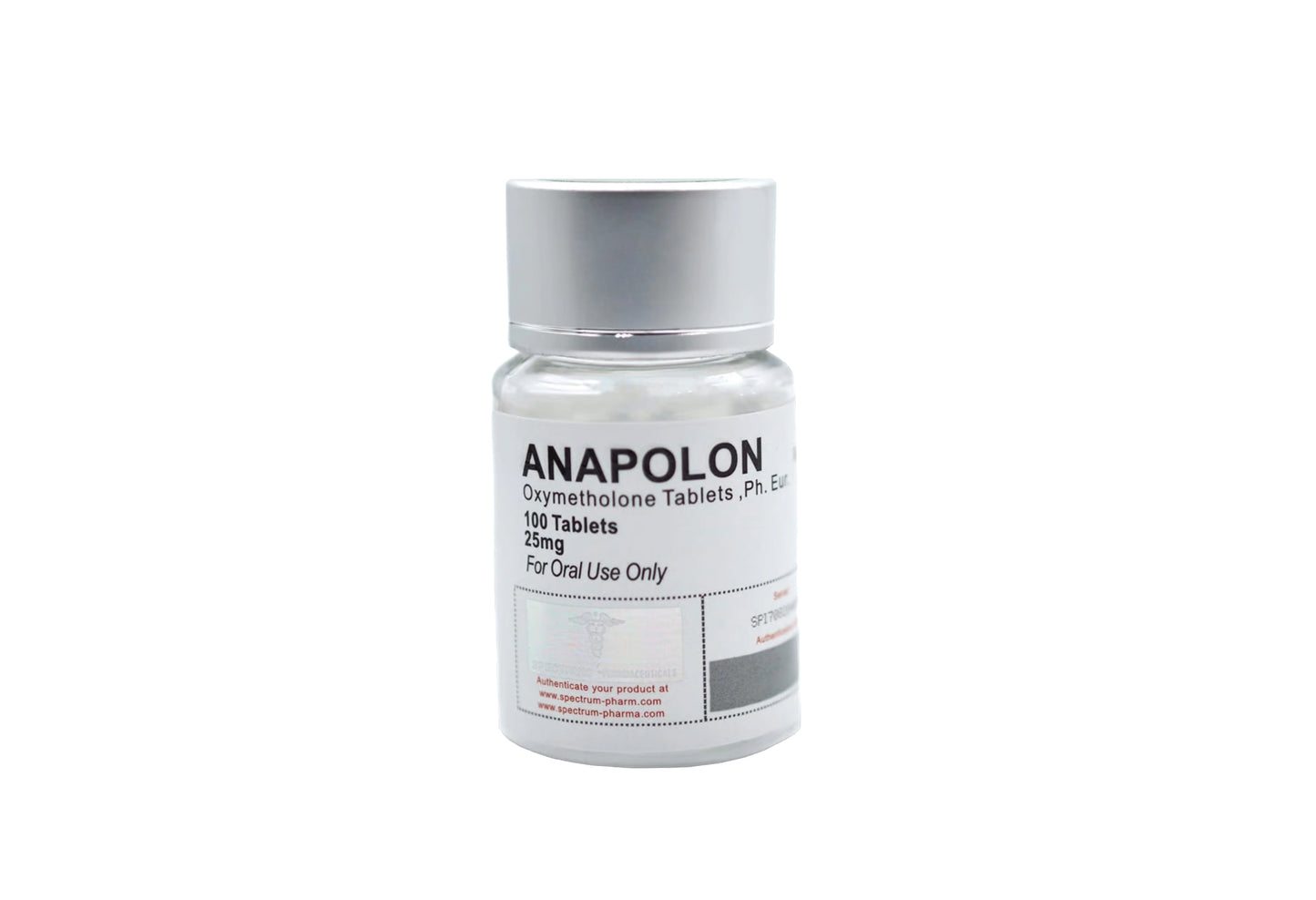 ANAPOLON 25mg-ანაპოლონი (100TABLETS) SPECTRUM PHARMA