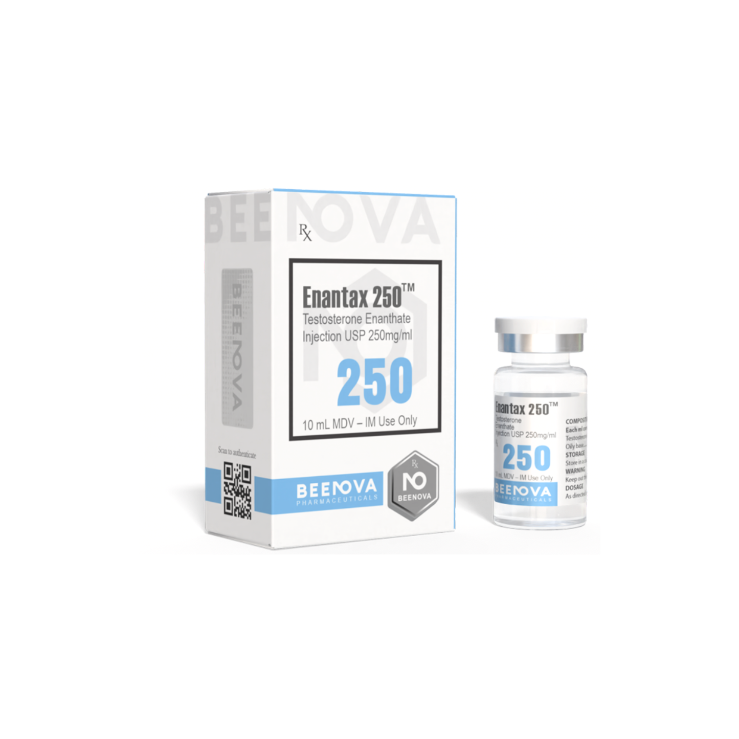 Testesterone enantate – ტესტესტერონ ენანთატი 250/10ml BEENOVA (vial)