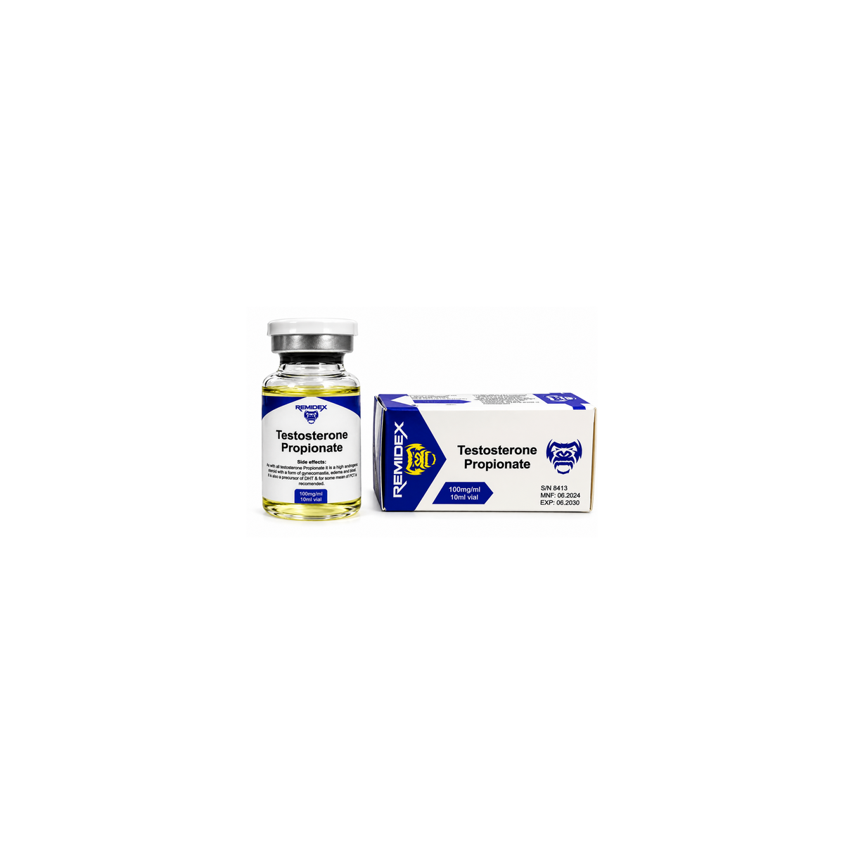 Testosterone Propionate – ტესტესტერონ პროპიონატი 10ml 100 / REMIDEX