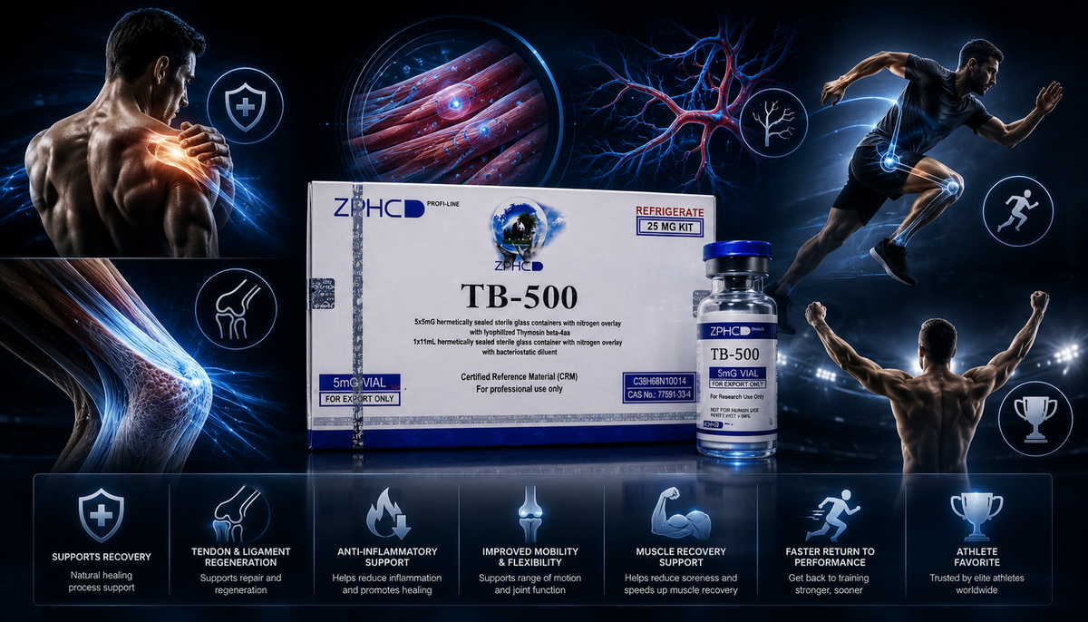 TB-500: ერთ-ერთი ყველაზე პოპულარული პეპტიდი აღდგენისა და რეგენერაციის სფეროში