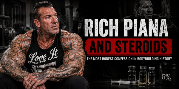 Rich Piana: სტეროიდების გულწრფელი აღიარება.
