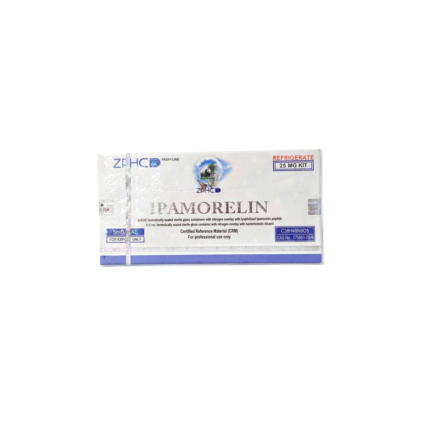 IPAMORELIN ZPHC- იპამორელინი პეპტიდი 25MG( 5vials X 5MG)