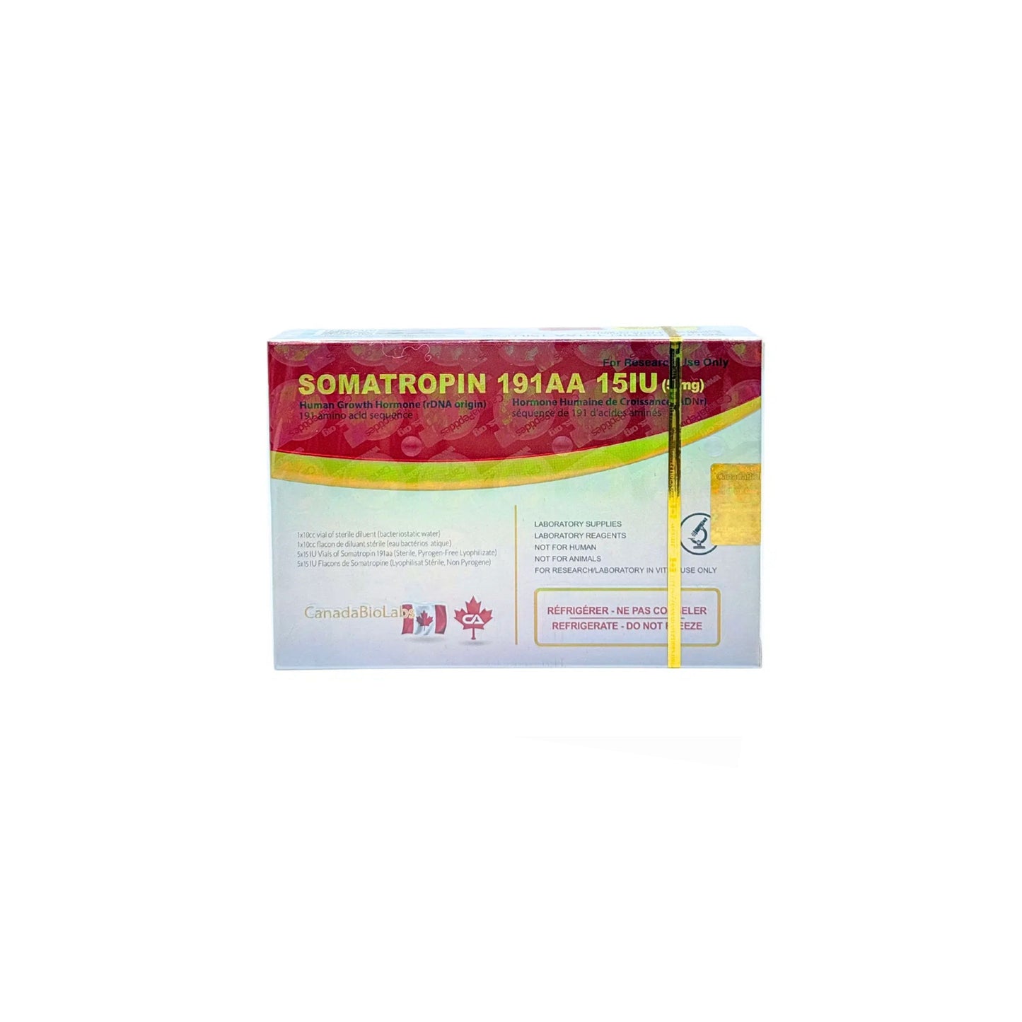 Growth Hormone CanadaBiolabs-ზრდის ჰორმონი  75IU/5Flakon