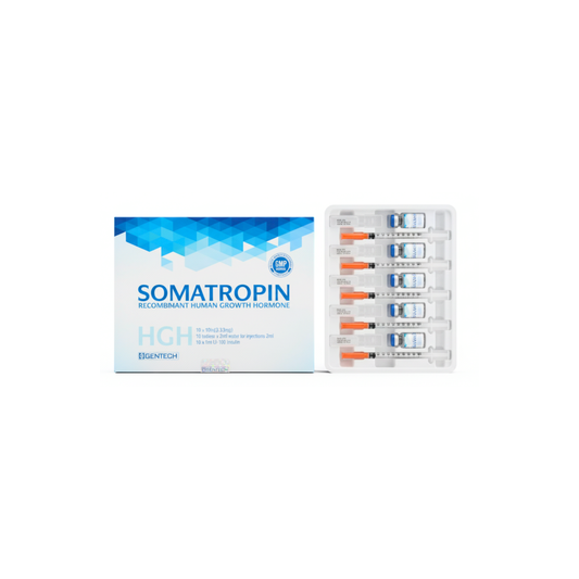 Growth Hormone GENTECH Somatropin 100 IU-ზრდის ჰორმონი გენტეჩი სომატოტროპინი