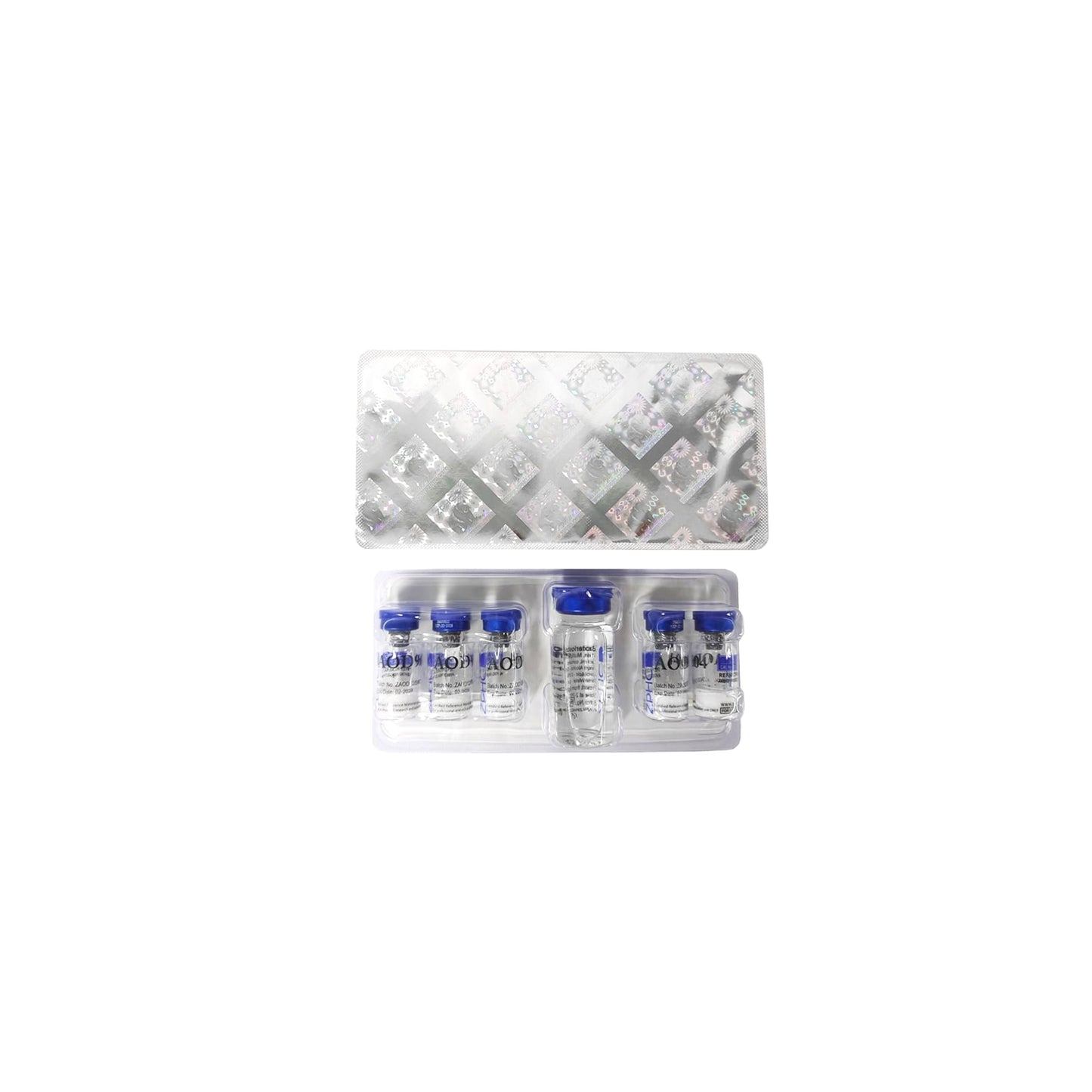 AOD 9604 peptide ZPHC პეპტიდი ფრაგმენტი 12.5mg (5vials x 2.5mg)