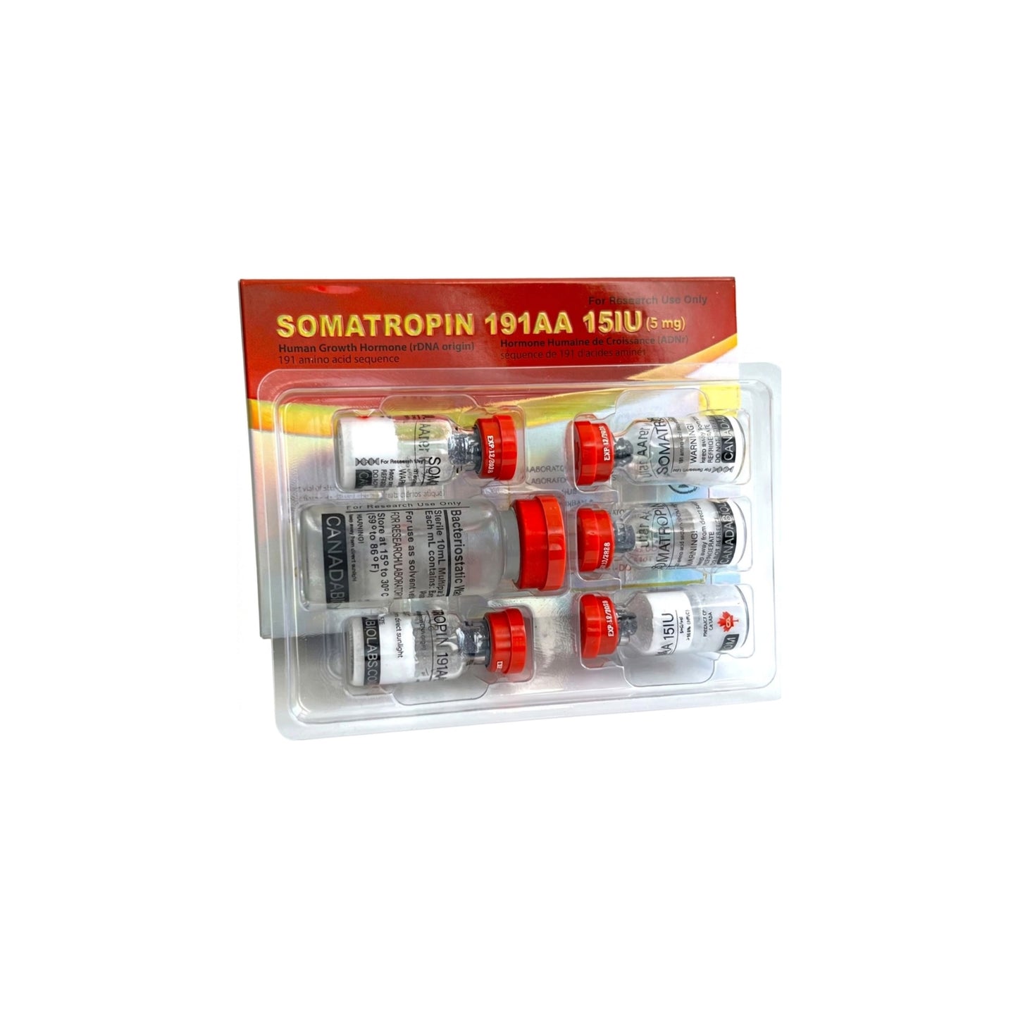 Growth Hormone CanadaBiolabs-ზრდის ჰორმონი  75IU/5Flakon