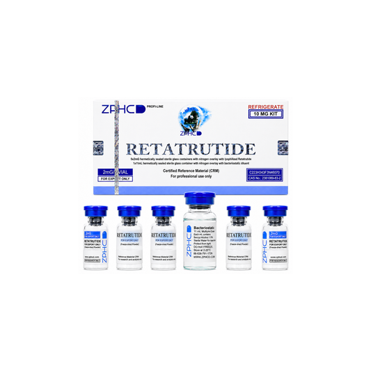 Retatrutide-რეტატრუიდი 10mg (5 vials x 2mg) Zphc