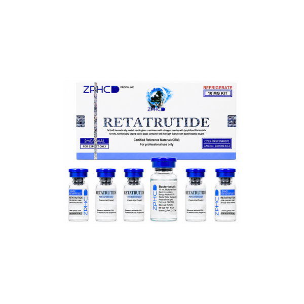 Retatrutide-რეტატრუიდი 10mg (5 vials x 2mg) Zphc
