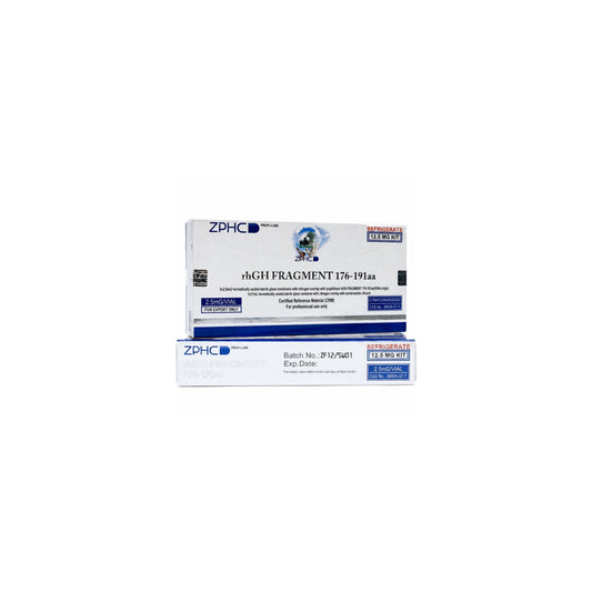 HGH FRAGMENT 176-191 peptide ZPHC- პეპტიდი ფრაგმენტი 5vials (2.5MG)