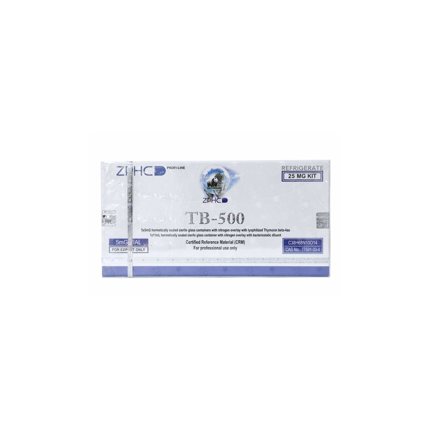 TB-500 PEPTIDE ZPHC- პეპტიდი 25mg (5vials x 5mg)