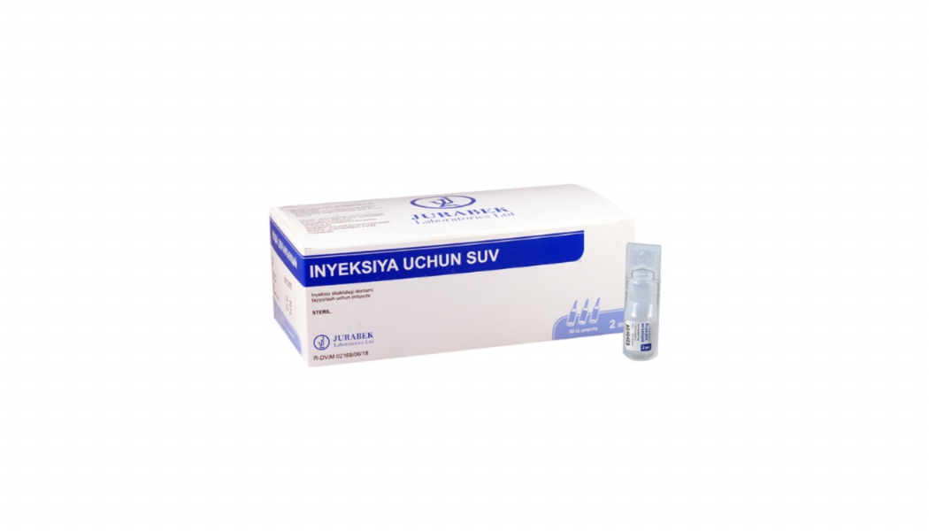 AQUA PRO INJECTIONIBUS AMP 2ml- საინექციო წყალი (50pcs)