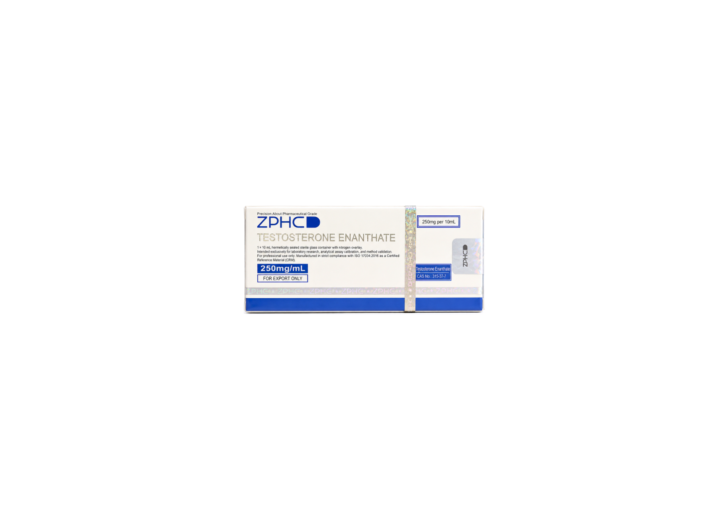 TESTOSTERONE ENANTHATE 250mg/ml ტესტესტერონ ენანტატი (VIAL) ZPHC