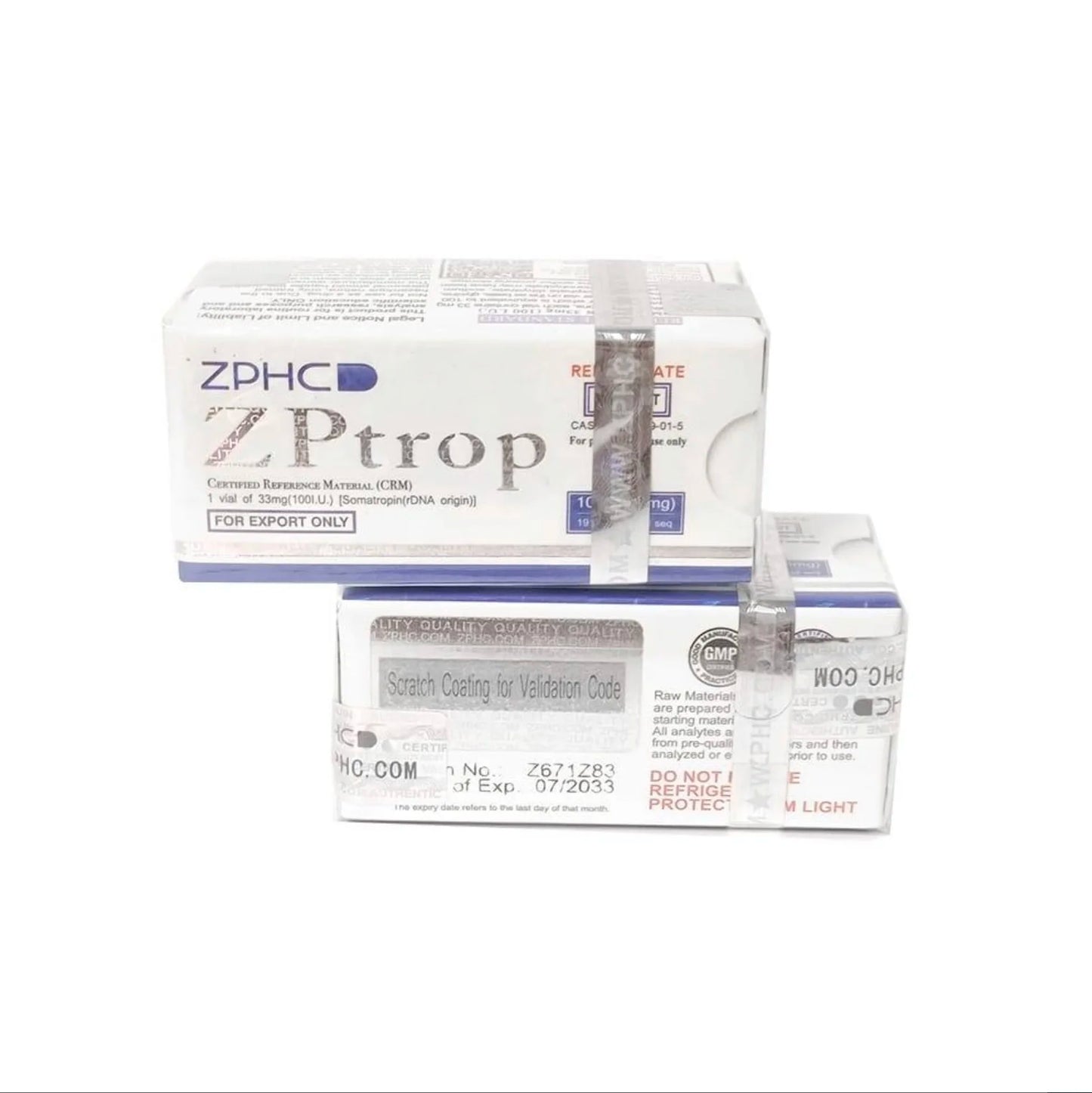ZPtrop HGH — 100 IU GROWTH HORMONE-ზრდის ჰორმონი (1 lyophilized vial)ZPHC