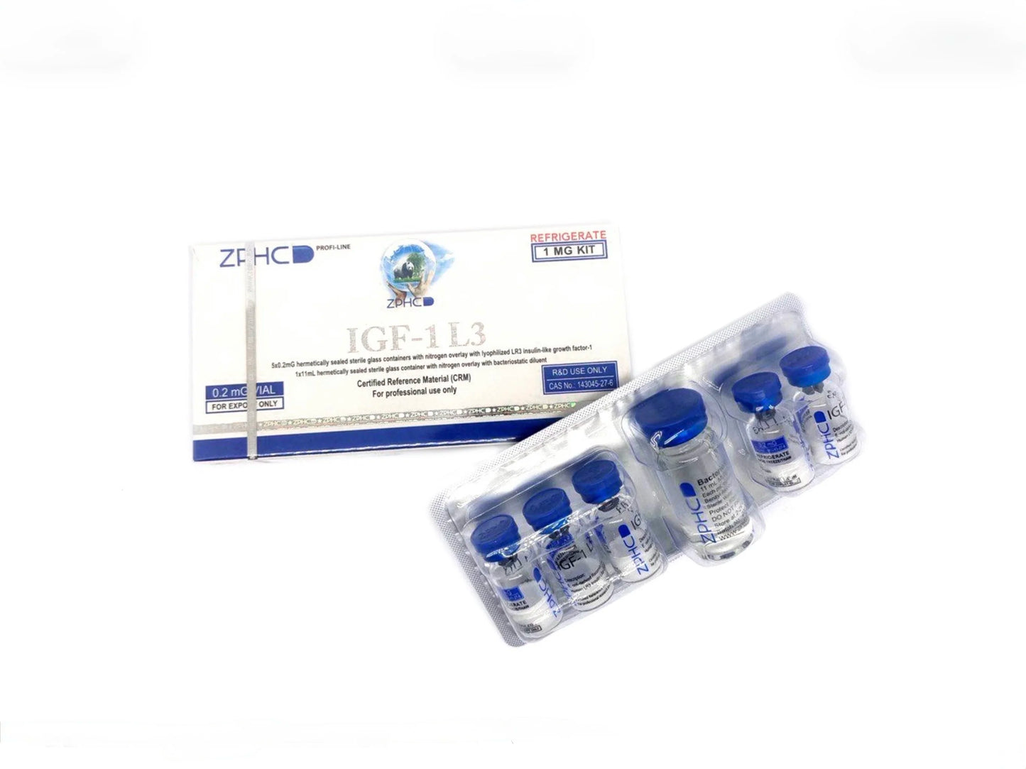 IGF-1 LR3 / 0.2 mg (VIAL) GROWTH HORMONE-ზრდის ჰორმონი ZPHC