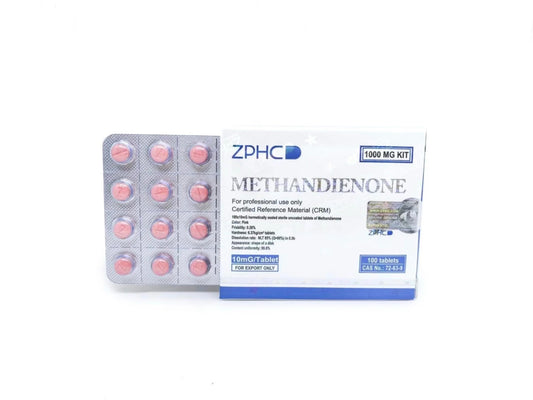 METHANDIENONE (DIANABOL) 10mg- მეთან დიანაბოლი (100 TABLETS) ZPHC
