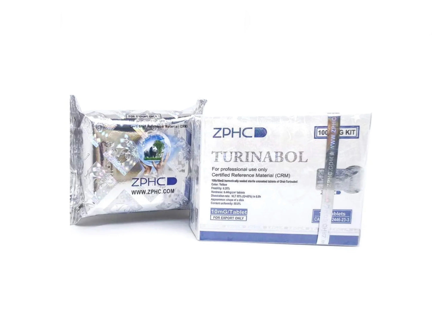 TURINABOL 10mg-ტურინაბოლი (100 TABLETS) ZPHC
