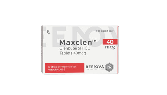 CLENBUTEROL 40mg-კლენბუტეროლი (100 TABLETS) BEENOVA