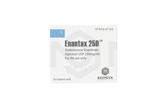 TESTOSTERONE ENANTHATE 250/1ml (ENANTAX250)-ტესტოსტერონ ენანტატი (10AMPOULS) BEENOVA
