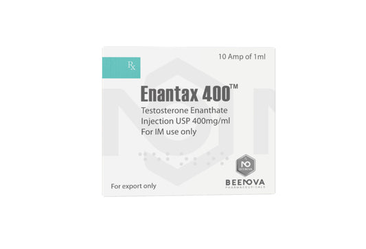 TESTOSTERONE ENANTHATE 400/1ml (ENANTAX400)-ტესტოსტერონ ენანტატი (10AMPOULS) BEENOVA