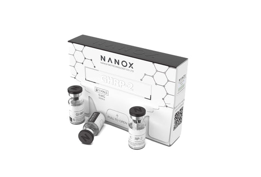 GHRP-2 პეპტიდი 5mg (5VIALS)  NANOX PEPTIDE