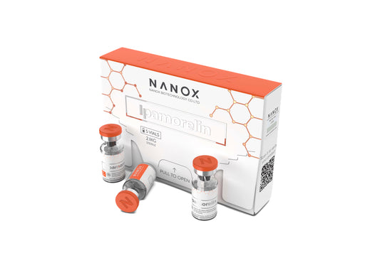 IPAMORELIN 2mg -იპამორელინ პეპტიდი (5VIALS) NANOX PEPTIDE