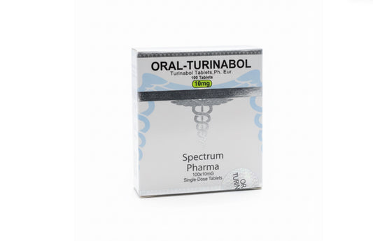 TURINABOL 10mg-ტურინაბოლი (100 TABLETS) SPECTRUM PHARMA