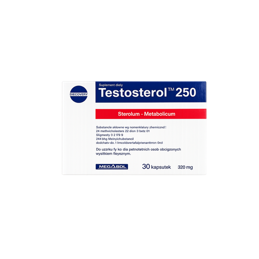 MEGABOL Testosterol-ტესტოსტეროლ 250 – 30caps