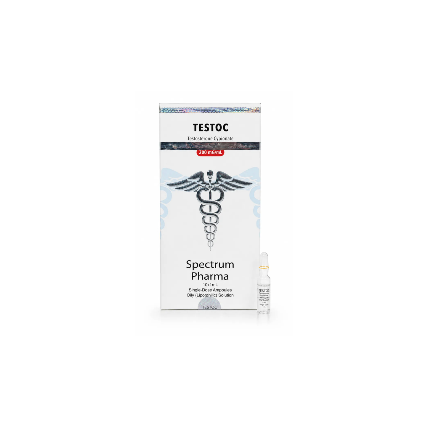 TESTO C TESTOSTERONE CYPIONATE 250 10ml- ტესტოსტერონ ციპიონატი (VIAL) SPECTRUM PHARMA